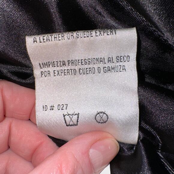 RARE Vintage Tony Stewart #20 NASCAR Racing Wilson’s Leather Jacket Sz Large - Picture 9 of 11